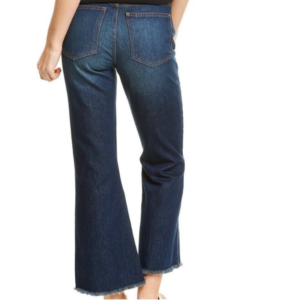 Veronica Beard Sandi High Rise Cropped Flare Jeans